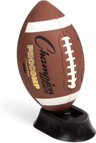 img 2 attached to 🏈 Champion Sports Adjustable 4-in-1 Football Kicking Tee Set - Perfect for Kickoff Practice, Low and High Kicks - Ideal for Adults, Kids, and Coaches