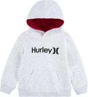 stay stylish and warm with the hurley boys midnight pullover hoodie in fashionable hoodies & sweatshirts logo