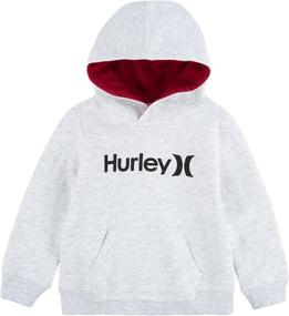 img 3 attached to Stay Stylish and Warm with the Hurley Boys Midnight Pullover Hoodie in Fashionable Hoodies & Sweatshirts