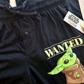 img 3 attached to 🌟 Mandalorian Wanted Cuddle Men's Clothing and Sleepwear Collection by Fandom Republic