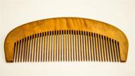 🍑 [japan craftsmen made] peach wood natural comb - apricot oiled: the ultimate anti-static hair solution (medium) logo