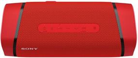 img 1 attached to Sony SRSXB33 Bluetooth Wireless Portable Speaker with Extra BASS 🔊 (Red) + Knox Gear Multipurpose Outlet Wall Shelf Bundle - 2 Items