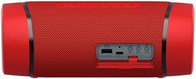 img 2 attached to Sony SRSXB33 Bluetooth Wireless Portable Speaker with Extra BASS 🔊 (Red) + Knox Gear Multipurpose Outlet Wall Shelf Bundle - 2 Items