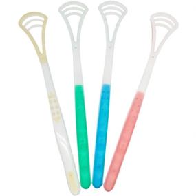 img 3 attached to 👅 Enhance Oral Care with 12 Pack Tongue Cleaner Scrapers: Cleanse Your Tongue, Enhance Taste, and Eliminate Bad Breath