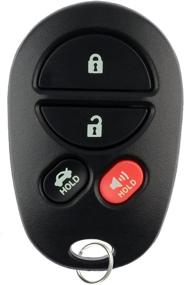 img 3 attached to 🔑 KeylessOption Keyless Entry Remote Car Key Fob Replacement GQ43VT20T