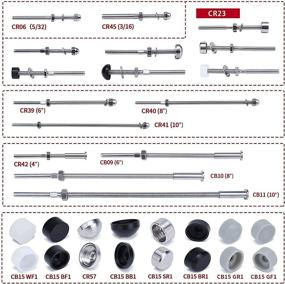 img 1 attached to Резьбовые балясины из нержавеющей стали Muzata Tensioner