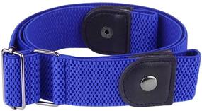 img 4 attached to Sportmusies Elastic Buckle Stretch Adjustable Men's Accessories