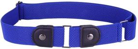 img 3 attached to Sportmusies Elastic Buckle Stretch Adjustable Men's Accessories