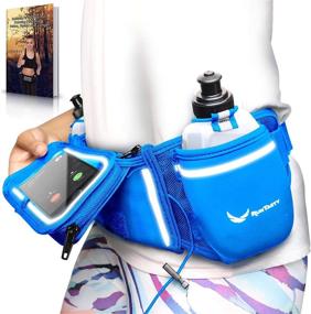 img 4 attached to 🏃 The Ultimate No.1 Hydration Belt – Get the Winners' Running Fuel Belt with 2 BPA Free Water Bottles, Runners Ebook, iPhone Compatibility, Touchscreen Cover, No Bounce Fit, and More!