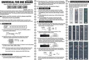 img 1 attached to 📺 Universal Remote Replacement for Sony TV: Compatible with LCD, LED, HDTV, Smart Bravia TVs