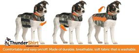 img 3 attached to 🐶 ThunderShirt Rugby Dog Anxiety Jacket: Overcoming Anxiety in Style