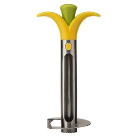 img 4 attached to 🍍 Effortlessly Core Pineapples with the MSC International Joie Blossom Pineapple Corer, 10.5'', in Vibrant Yellow/Green