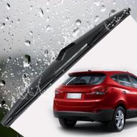 🌧️ beler 12" car rear rain window windshield wiper blade for kia sportage hyundai ix35 tucson - ultimate rain protection! logo