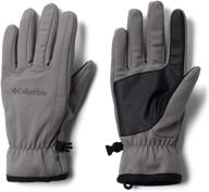 🧤 columbia men's ascender softshell glove - premium accessories for men and versatile gloves & mittens logo