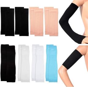 img 4 attached to Shapers Compression Slimming Cooling Sleeves