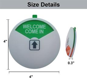 img 1 attached to Privacy Welcome Conference Magnetic Adhesive Retail Store Fixtures & Equipment