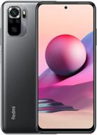redmi note 10s - 128gb/6gb ram factory unlocked 📱 (gsm only, onyx gray) - international model not compatible with verizon/sprint/boost logo