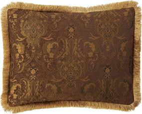 img 3 attached to Sherry Kline China Art Brown 6-Piece Queen Comforter Set: Elegant luxury for a cozy bedroom escape