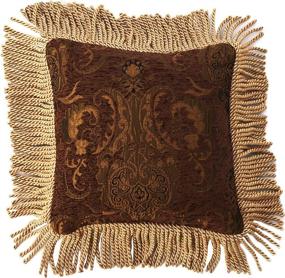 img 1 attached to Sherry Kline China Art Brown 6-Piece Queen Comforter Set: Elegant luxury for a cozy bedroom escape
