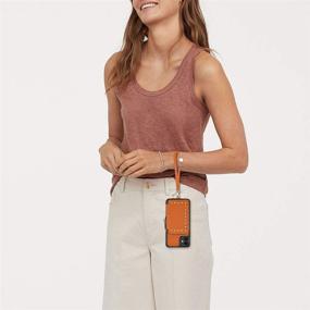 img 2 attached to 📱 ZVE iPhone 11 Wallet Case with Credit Card Slot and Zipper Money Holders - Brown