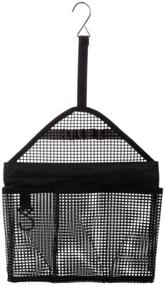 img 1 attached to 🚿 Home-X Mesh Hanging Shower Caddy: Compact and Convenient for Travel, Dorm, or Gym