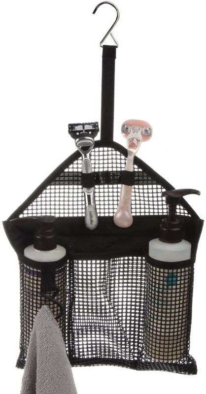 home x hanging shower caddy travel 标志