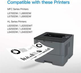 img 3 attached to LxTek Compatible TN880 Toner Cartridge: Super-High Yield 12,000 Pages