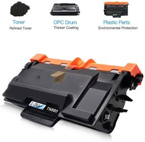 img 1 attached to LxTek Compatible TN880 Toner Cartridge: Super-High Yield 12,000 Pages