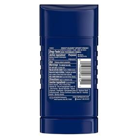 img 3 attached to ⚡ Boost Performance Right Guard Sport Invisible Solid - Fresh Scent, 2.6oz