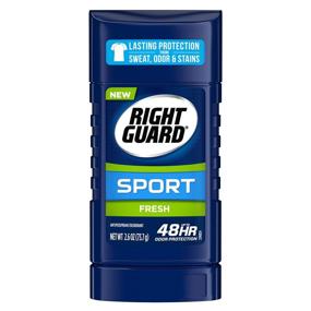 img 4 attached to ⚡ Boost Performance Right Guard Sport Invisible Solid - Fresh Scent, 2.6oz