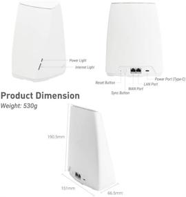 img 3 attached to GL-B2200 (Velica): Tri-Band Wireless Mesh Router with OpenWrt, 400Mbps (2.4G) + 2x867Mbps (5G), App-Enabled Easy Setup (1-Pack)