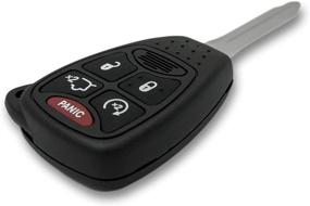 img 3 attached to 2 Пак Keyless2Go Замена для 5 кнопок OHT692427AA Бесключевой пульт дистанционного управления автомобилемключом.