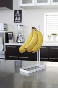 img 2 attached to Yamazaki Home Stand Banana Hanger: Neatly Display and Organize Your Bananas with Style in White | One Size