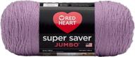 🧶 coats & clark orchid red heart super saver jumbo: premium quality and vibrant red yarn for all your crafting projects logo