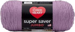 img 4 attached to 🧶 Coats & Clark Orchid Red Heart Super Saver Jumbo: Премиальное качество и яркая красная пряжа для всех ваших рукодельных проектов.