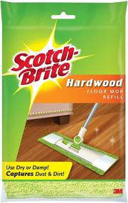 img 3 attached to 🧹 High-Quality Scotch-Brite Microfiber Hardwood Floor Mop Refill - Replacement Mop Head Refill for Optimal Cleaning