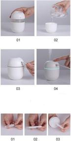 img 3 attached to Hovico Portable Humidifier Ultrasonic Essential