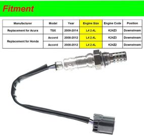 img 3 attached to 🚗 Запасной датчик кислорода для Acura TSX ILX MDX RDX TLX TSX Honda Accord Pilot