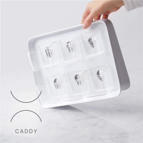 img 1 attached to Tea Organizer - YouCopia TeaStand with New 120-Bag Capacity (White)