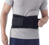 👍 nyortho back brace lumbar support belt - instantly relieve lower back pain and improve posture for men and women - adjustable, breathable and sizes up to 3xl logo