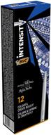 bic intensity medium marker blue logo