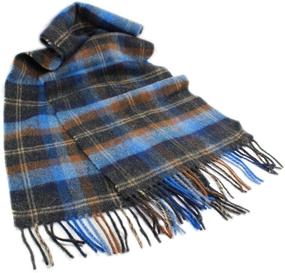 img 4 attached to 🧣 Unisex Plaid Accessories, Designed by John Hanly in Ireland