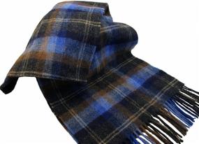 img 3 attached to 🧣 Unisex Plaid Accessories, Designed by John Hanly in Ireland