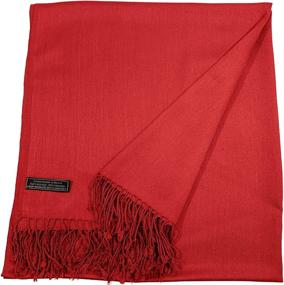 img 2 attached to Quality Pashmina Seconds for Women: CJ Apparel Design Women's Accessories