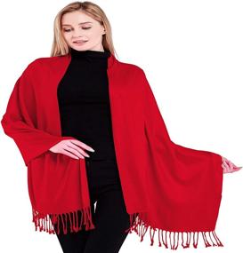 img 4 attached to Quality Pashmina Seconds for Women: CJ Apparel Design Women's Accessories