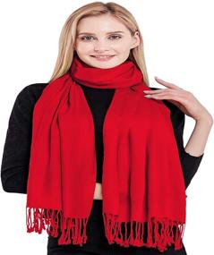 img 1 attached to Quality Pashmina Seconds for Women: CJ Apparel Design Women's Accessories