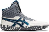 👟 борцовки asics aggressor - черные спортивные мужские обувь логотип