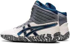 img 2 attached to 👟 Борцовки ASICS Aggressor - черные спортивные мужские обувь