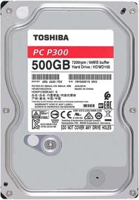 img 3 attached to Жесткий диск Toshiba P300 500GB для настольных компьютеров SATA 6Gb/s 7200rpm - 3,5 дюйма