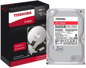 img 2 attached to Жесткий диск Toshiba P300 500GB для настольных компьютеров SATA 6Gb/s 7200rpm - 3,5 дюйма